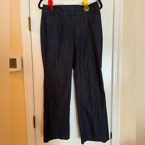 LOFT wide legged “curvy” style, light weight womens pants